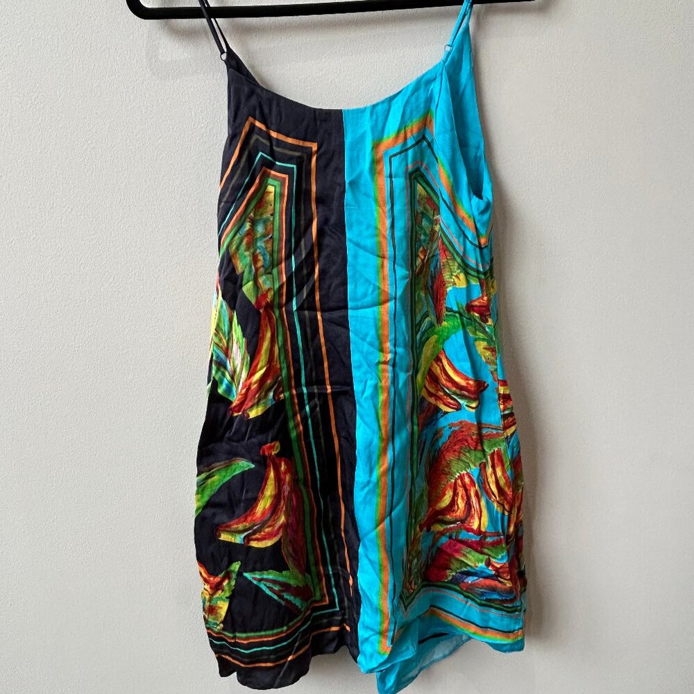 FARM RIO Mixed Banana Wrap Dress - Picture 2 of 6
